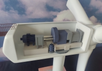 custom made model of nacelle风力发电机